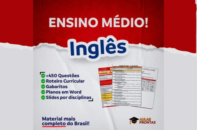 Curso Ensino Médio – Inglês – 1º ao 3º ano