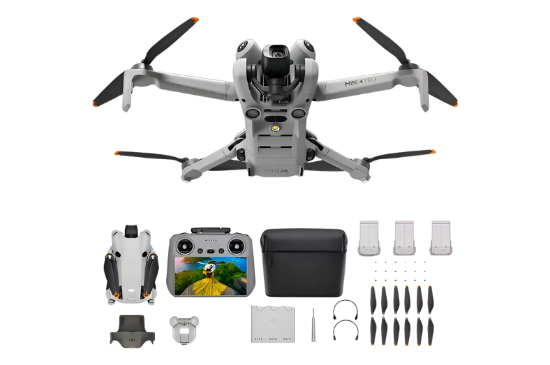 DJI Mini 4 Pro Fly More Combo: leveza, potência e imagens impressionantes em 4K